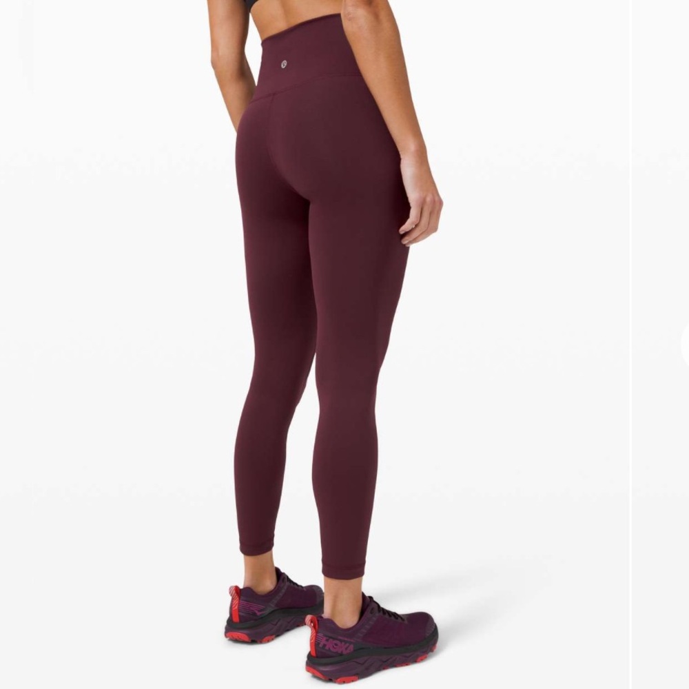 Lululemon Wunder Train Cropped Leggings